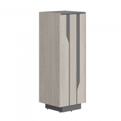 Шкаф средний Skyland Line СФ-574201 Дуб серый Черный графит