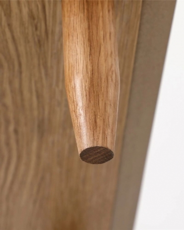Журнальный столик Stool Group Stiff 40x40 Светлое дерево