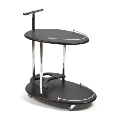 Стол сервировочный Tetchair FAIRPORT МДФ/металл, 704780,5 см, Венге