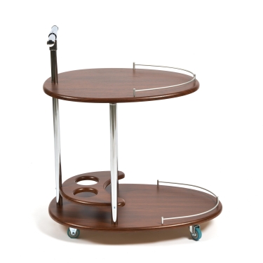 Стол сервировочный Tetchair FAIRPORT МДФ/металл, 704780,5 см, Орех