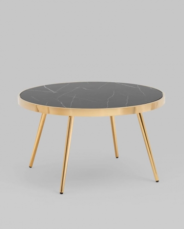 Журнальный столик Stool Group Гелиос 8080 Золото