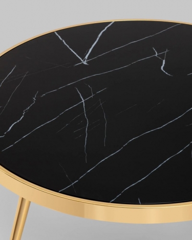 Журнальный столик Stool Group Гелиос 8080 Золото