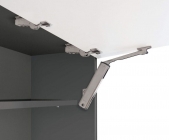 Шкаф над вытяжкой с откидной системой Витра Грейс 105.83 Оникс Кубанит