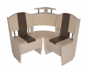 Кухонный уголок Техномебель София XL Дуб млечный