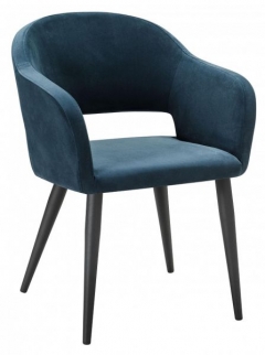 Кресло R-home Oscar Diag blue/черный