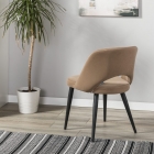 Кресло R-home Lars Diag beige/черный