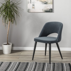 Кресло R-home Lars Diag grey/черный