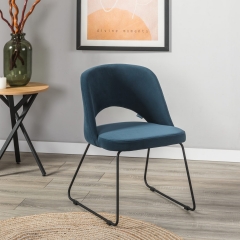 Кресло R-home Lars Diag blue/Линк