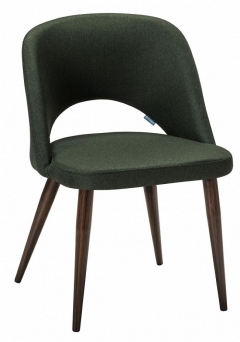 Стул R-home Lars темно-зеленый/т.орех
