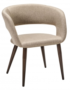 Кресло R-home Hugs beige/т.орех