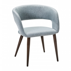 Кресло R-home Hugs св.сер/т.орех