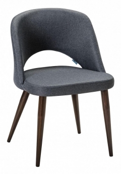 Стул R-home Lars темно-серый/т.орех