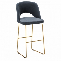 Кресло Бар. R-home Lars Б Diag grey/Линк золото