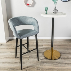 Кресло R-home Hugs Б св.сер/черный