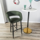 Кресло Бар. R-home Hugs Б темно-зеленый/черный