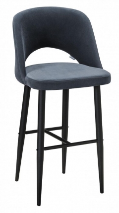 Кресло Бар. R-home Lars Б темно-серый/черный