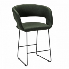 Кресло полубар R-home Hugs темно-зеленый/Линк