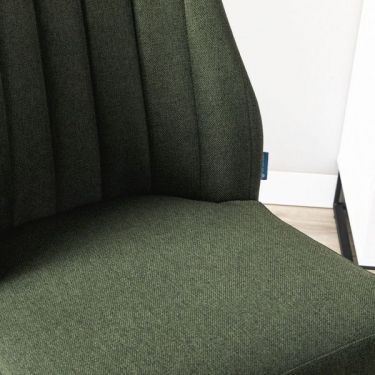 Стул R-home Alen темно-зеленый/черный