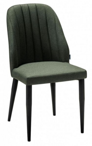 Стул R-home Alen темно-зеленый/черный