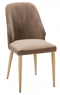 Стул R-home Alen Diag beige/нат.дуб