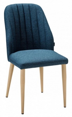 Стул R-home Alen синий/нат.дуб