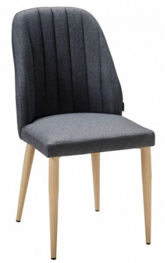 Стул R-home Alen темно-серый/нат.дуб
