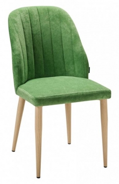 Стул R-home Alen зеленый/нат.дуб