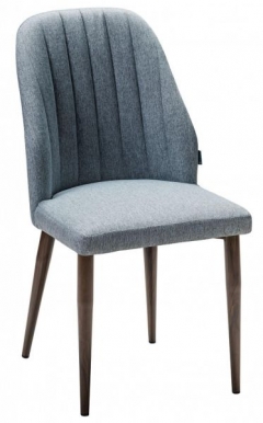 Стул R-home Alen св.серый/т. орех