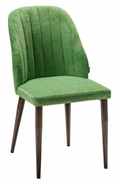 Стул R-home Alen зеленый/т. орех