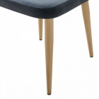 Стул R-home Ledger Diag grey/нат.дуб