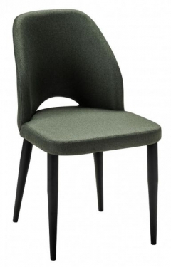 Стул R-home Ledger темно-зеленый/черный