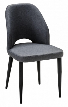 Стул R-home Ledger темно-серый/черный