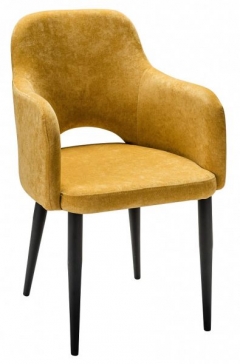 Кресло R-home Ledger К желтый/черный