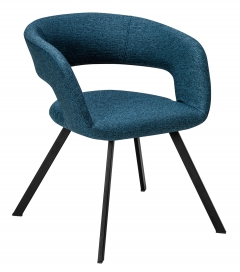 Кресло R-home Hugs синий/Арки