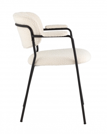 Стул Stool Group Кэрол букле белый