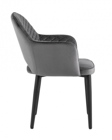 Стул Stool Group Венера диамант велюр серый 2 шт