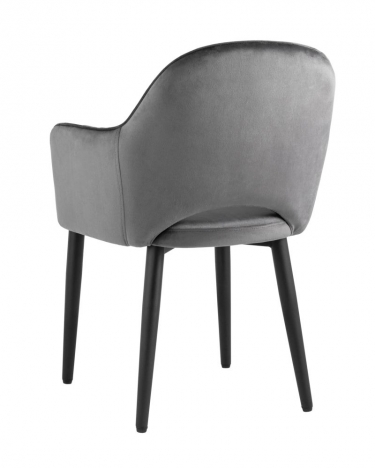 Стул Stool Group Венера диамант велюр серый 2 шт