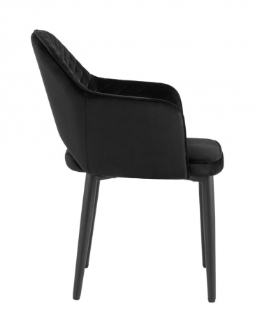 Стул Stool Group Венера диамант велюр черный 2 шт