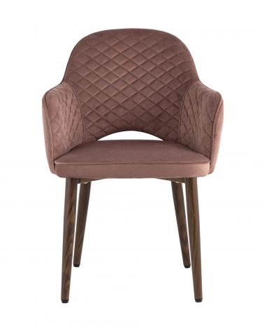 Стул Stool Group Венера диамант велюр пыльно-розовый 2 шт