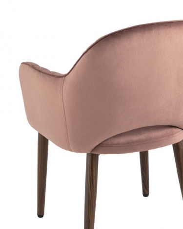 Стул Stool Group Венера диамант велюр пыльно-розовый 2 шт