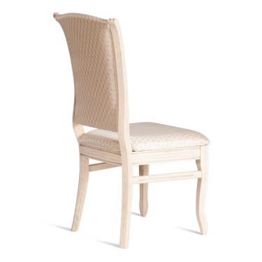 Стул Tetchair VERSAL мягкое сидение бук, 51х48х106 см, бежевый патина, жаккард бежевый