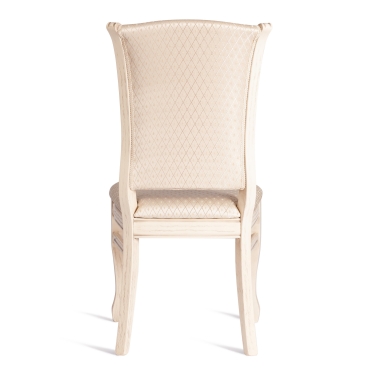 Стул Tetchair VERSAL мягкое сидение бук, 51х48х106 см, бежевый патина, жаккард бежевый