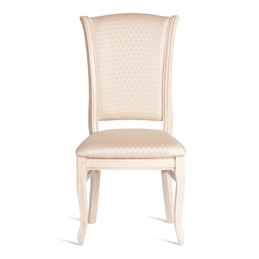 Стул Tetchair VERSAL мягкое сидение бук, 51х48х106 см, бежевый патина, жаккард бежевый