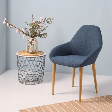 Стул R-home Kent БлюАрт/Черн