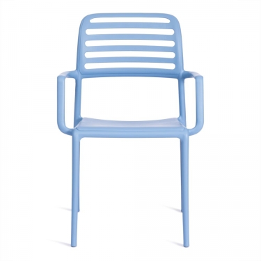 Стул Tetchair VALUTTO mod. 54 / 1 шт. в упаковке пластик, 58 х 57 х 86 см , Pale blue бледно-голубой 33780