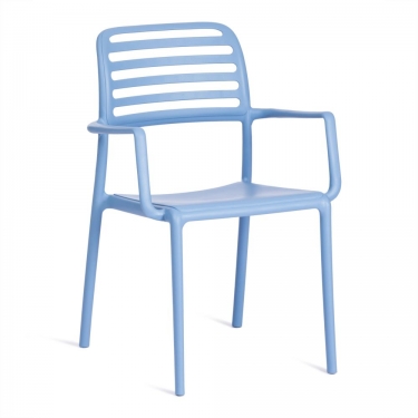 Стул Tetchair VALUTTO mod. 54 / 1 шт. в упаковке пластик, 58 х 57 х 86 см , Pale blue бледно-голубой 33780