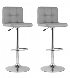 Стул барный Stool Group Малави LITE серый 2 шт. комплект