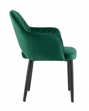Стул Stool Group Венера диамант велюр изумрудный с подлокотниками