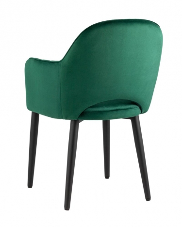 Стул Stool Group Венера диамант велюр изумрудный с подлокотниками