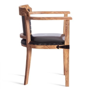 Стул Tetchair Бомбей CW-6374 NEW палисандр, 60х53х84см, Natural tinted натуральный тонированный